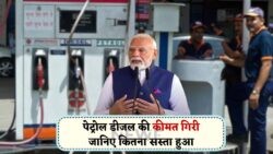 पेट्रोल ₹94 और डीजल ₹86 लीटर! जानें जुलाई की सबसे बड़ी गिरावट का राज - Petrol Diesel Prices