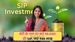 सिर्फ ₹8000 की SIP से 20 साल में बनाएं ₹49 लाख! जानिए कैसे करें सही निवेश